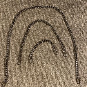 Purse chains and Extenders - Black Metal